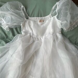 Francesca Babydoll princess sleeve dress